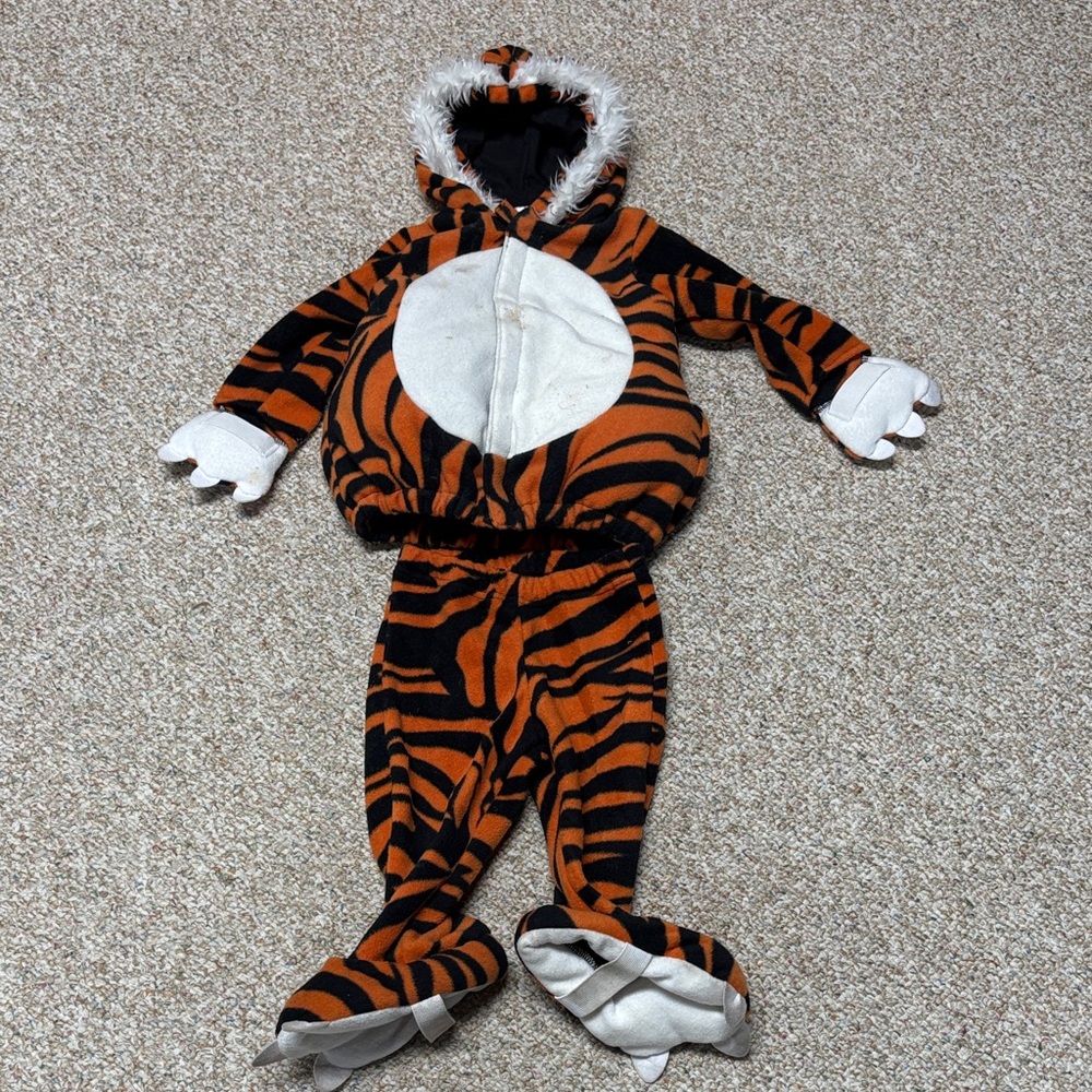 Tiger Striped Costume for Kids